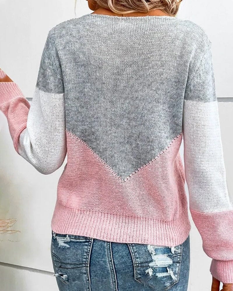 Frauen Pullover Elegant Wintermode - IdealeKleiden