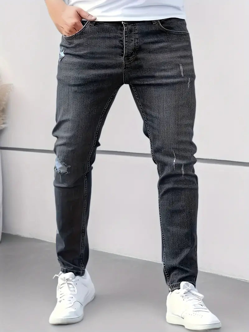 Jeans slim confortables pour homme