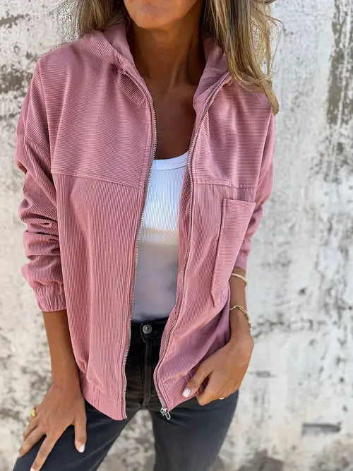 Veste d'extérieur robuste avec fermeture éclair Cordura