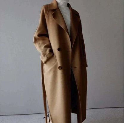 Manteau d'hiver oversize élégant pour femme