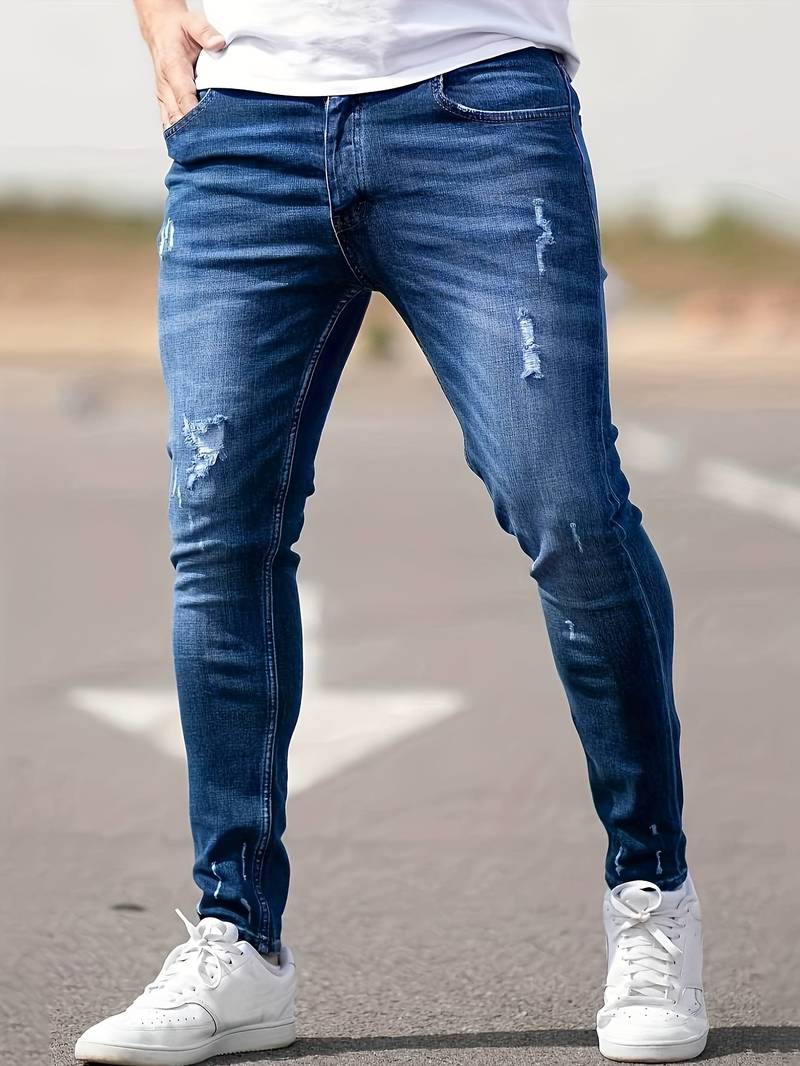 Jeans côtelés pour hommes style tendance
