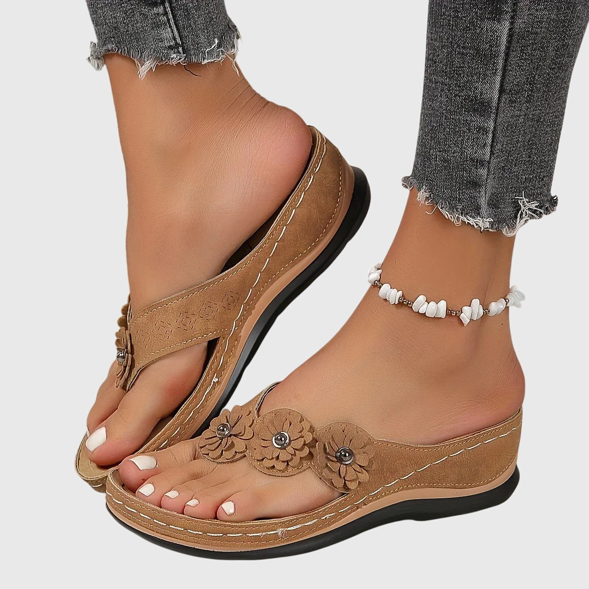 Sandales Femme Confortables À Enfiler