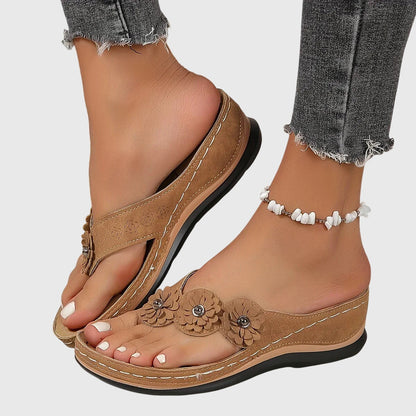 Sandales Femme Confortables À Enfiler