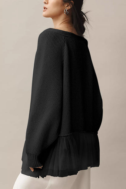 Gilet Femme Manches Longues Élégant