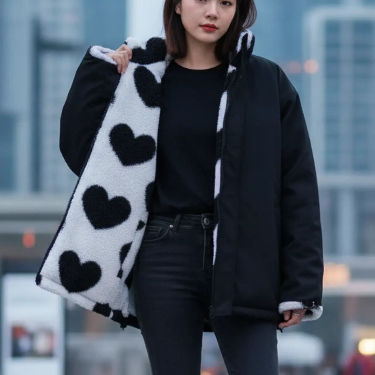 Veste d'hiver élégante pour femme Chic & Confortable
