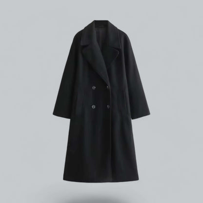 Manteau surdimensionné pour femme, fermeture boutonnée, moderne