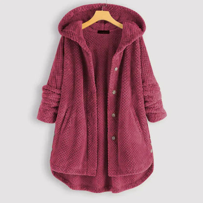 Veste d'hiver femme polaire chaude et élégante