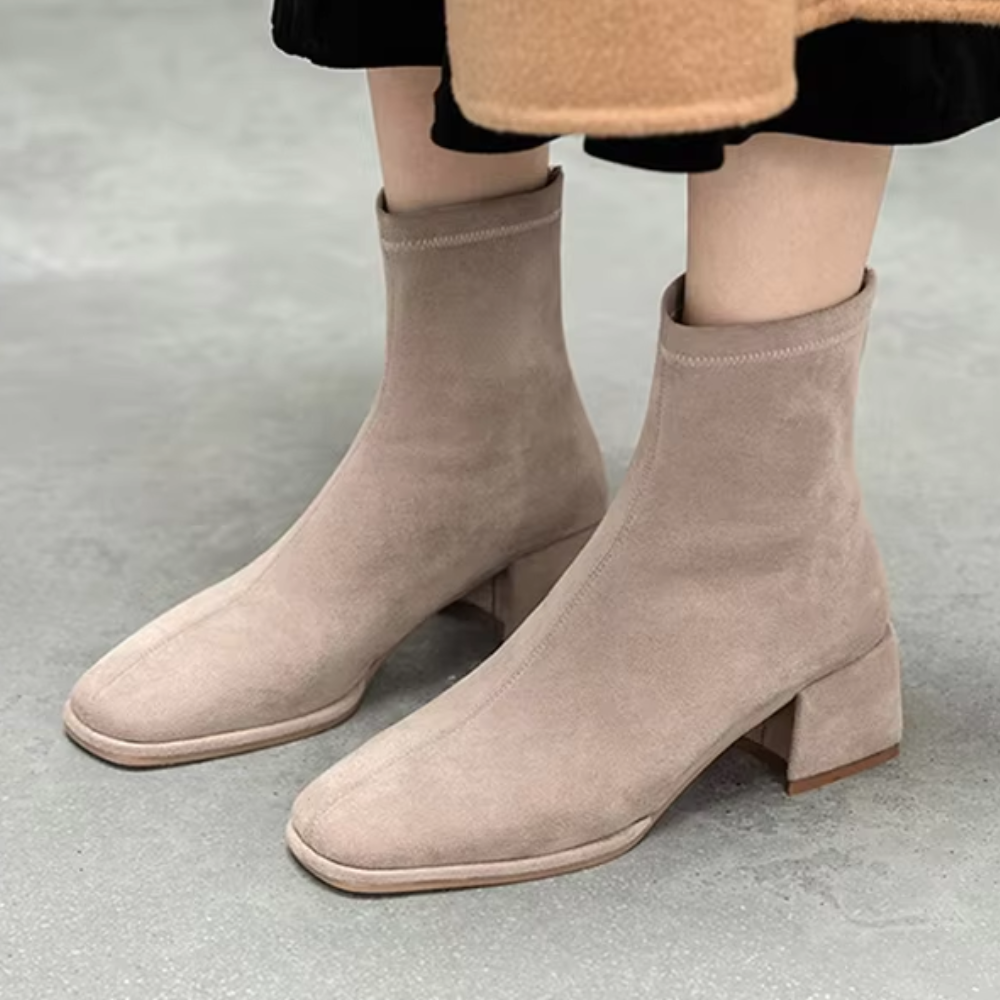 Bottines confortables Design robuste et chic