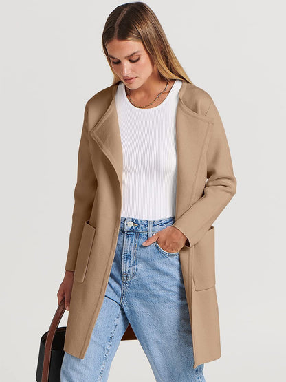 Veste élégante pour femme avec revers