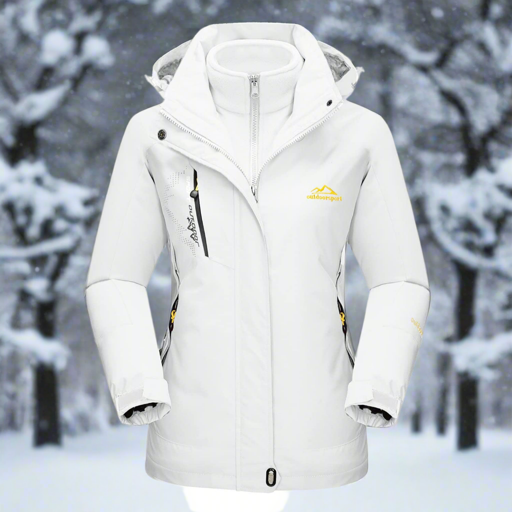 Veste imperméable isolée coupe-vent