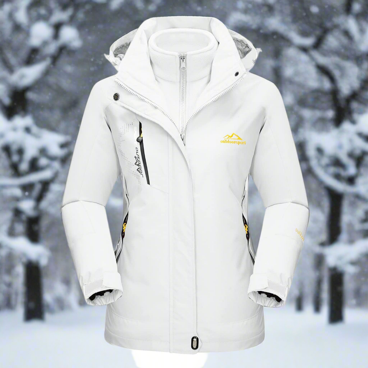 Veste imperméable isolée coupe-vent