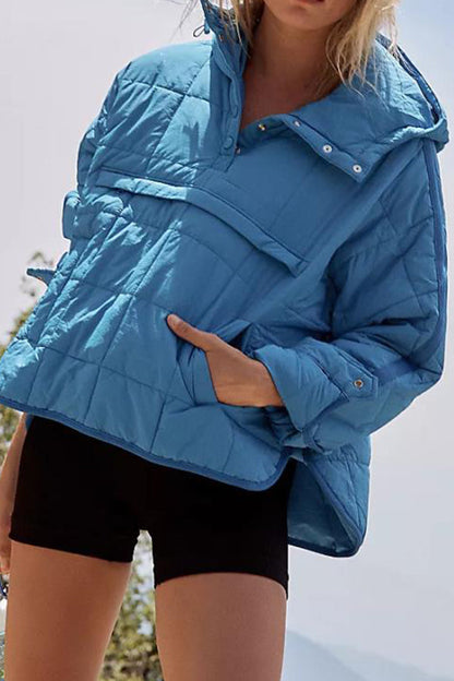 Veste chaude rembourrée Capuche Manches longues