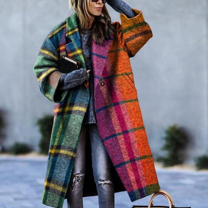 Manteau d'hiver élégant classique pour femme