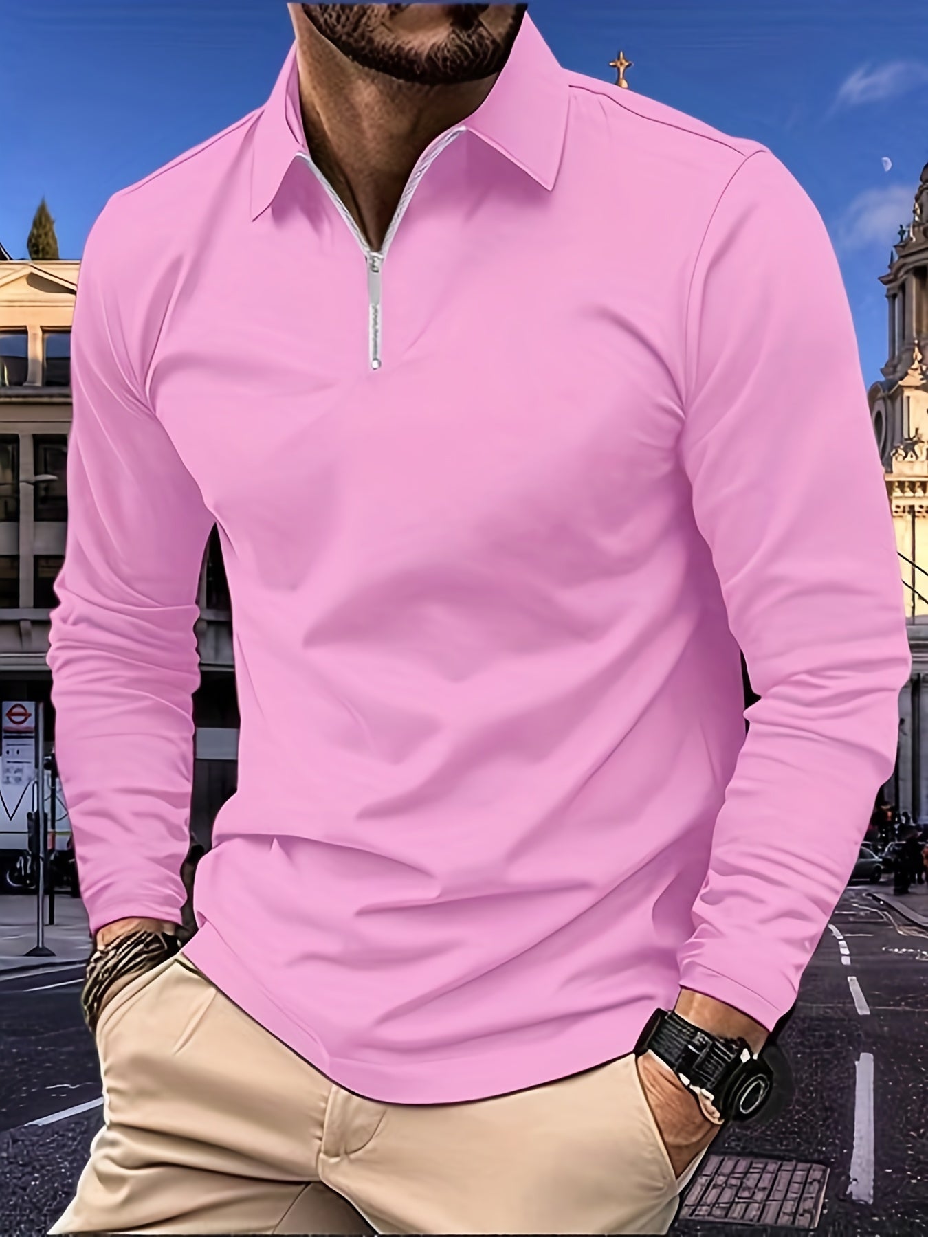 T-shirts à manches longues confortables pour homme de qualité