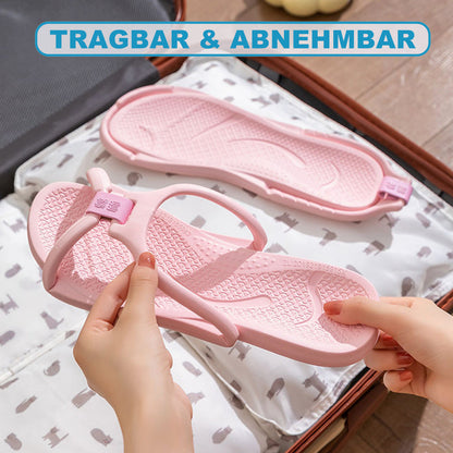Reise-Slipper Ergonomisch Faltbar Komfortabel - IdealeKleiden