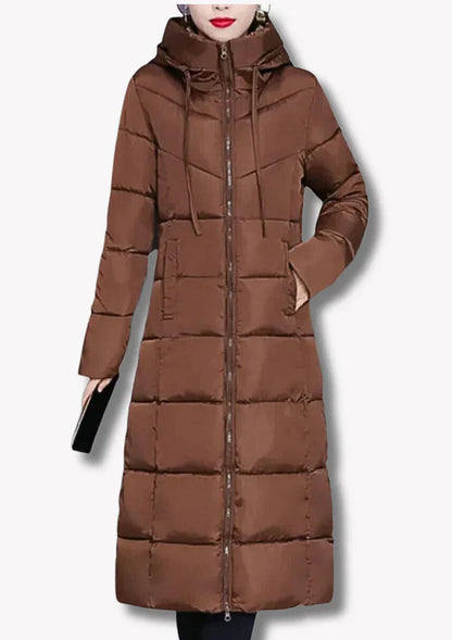 Airrina - Manteau long d'hiver pour femme