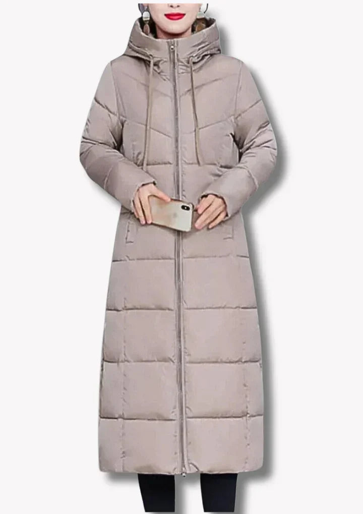 Airrina - Manteau long d'hiver pour femme