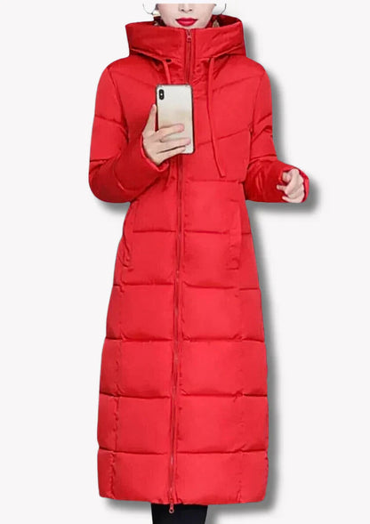 Airrina - Manteau long d'hiver pour femme