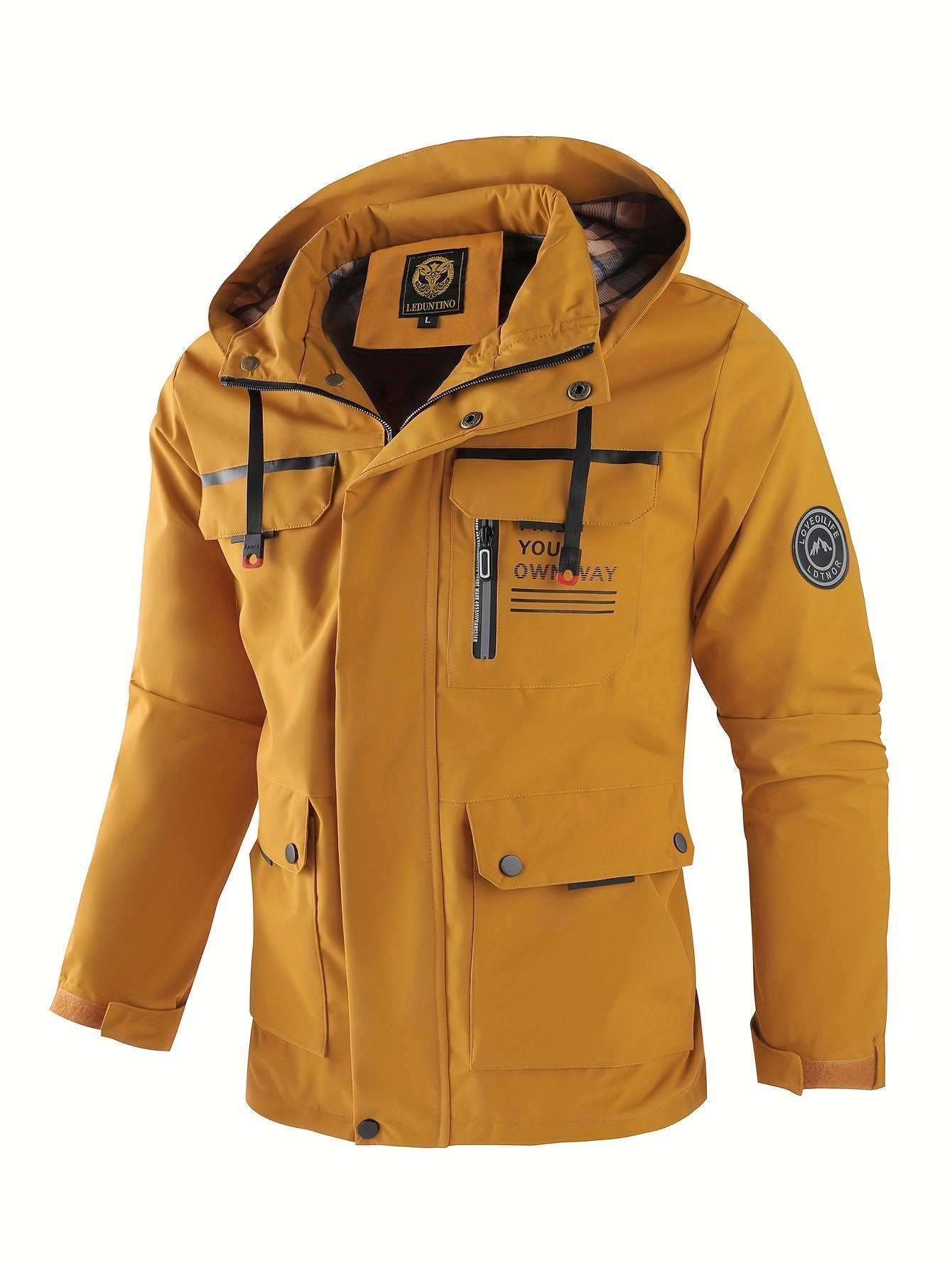 Veste pratique pour homme extérieur capuche