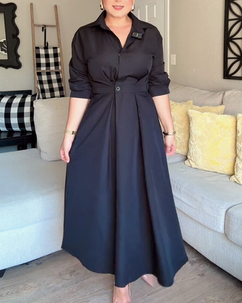 Frauenkleid Elegant Geschnürt - IdealeKleiden