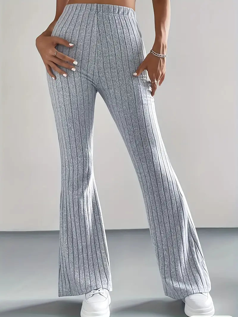 Pantalon flare élégant pour femme Tendance printemps