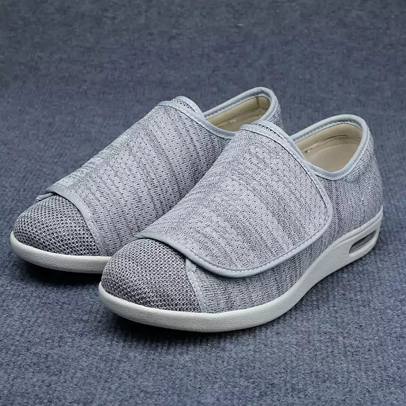 Chaussures confortables à scratch pour seniors