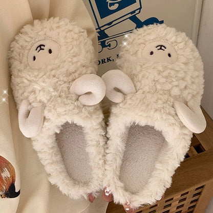 Chaussons confortables pour femmes à motif animalier