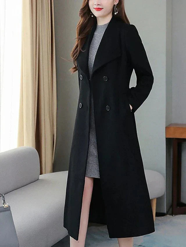 Manteau d'hiver femme épais laine Carmen