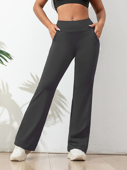 Pantalon de sport évasé confortable