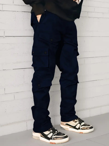 Pantalon cargo décontracté Printemps Tendance Loisirs