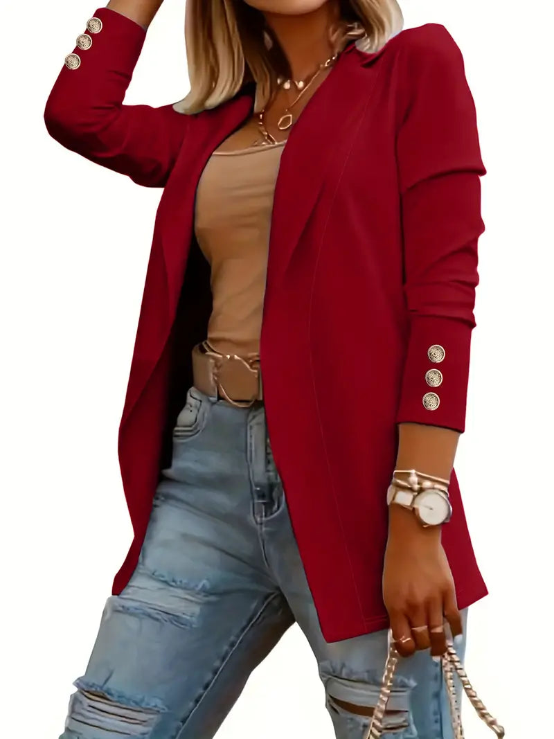 Fiona - Blazer à manches longues chic pour le printemps