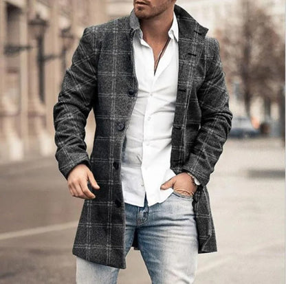 Manteau d'hiver homme chaud et douillet
