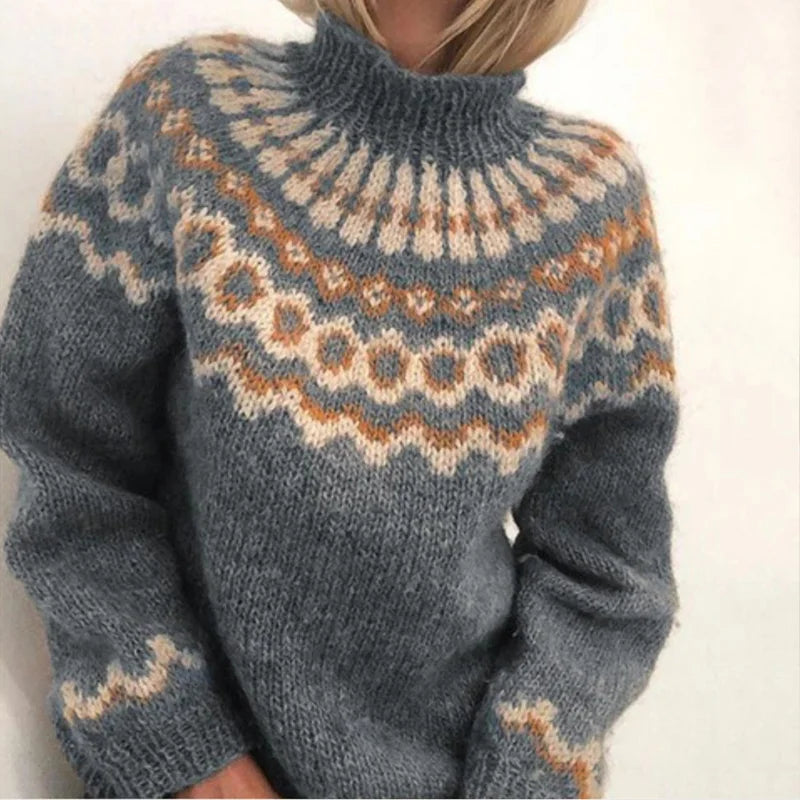 Pull pour femme Isabella Style Rétro