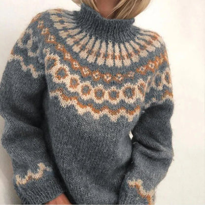 Pull pour femme Isabella Style Rétro