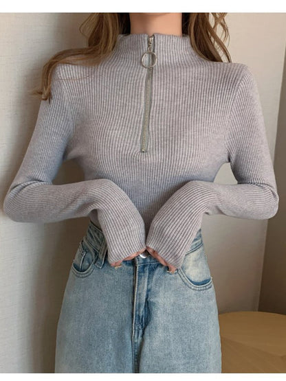 Pull-over col roulé femme Doux et chaud