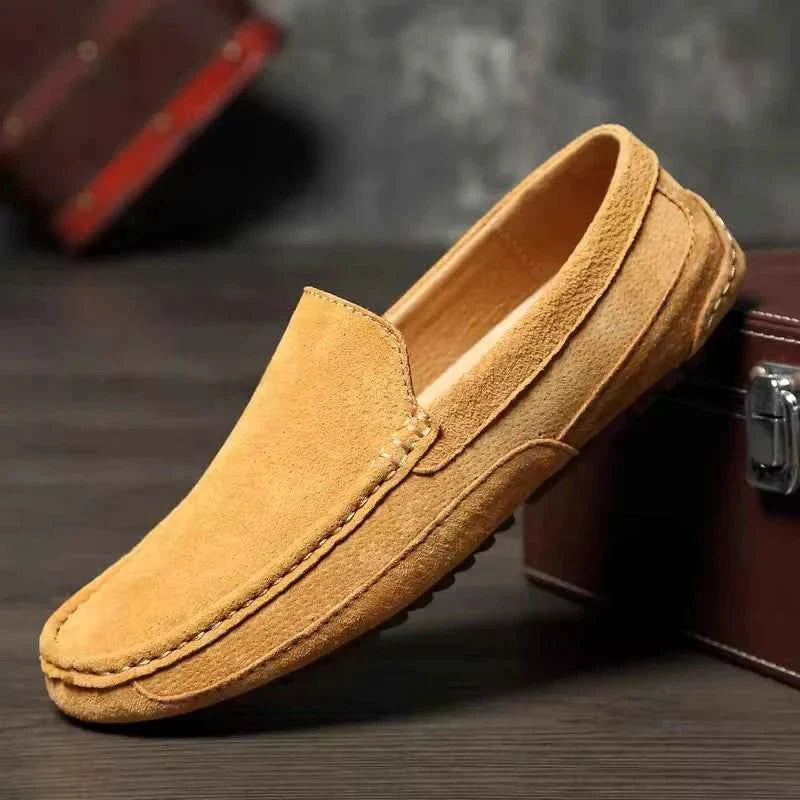 Mocassins confortables sans lacets pour hommes