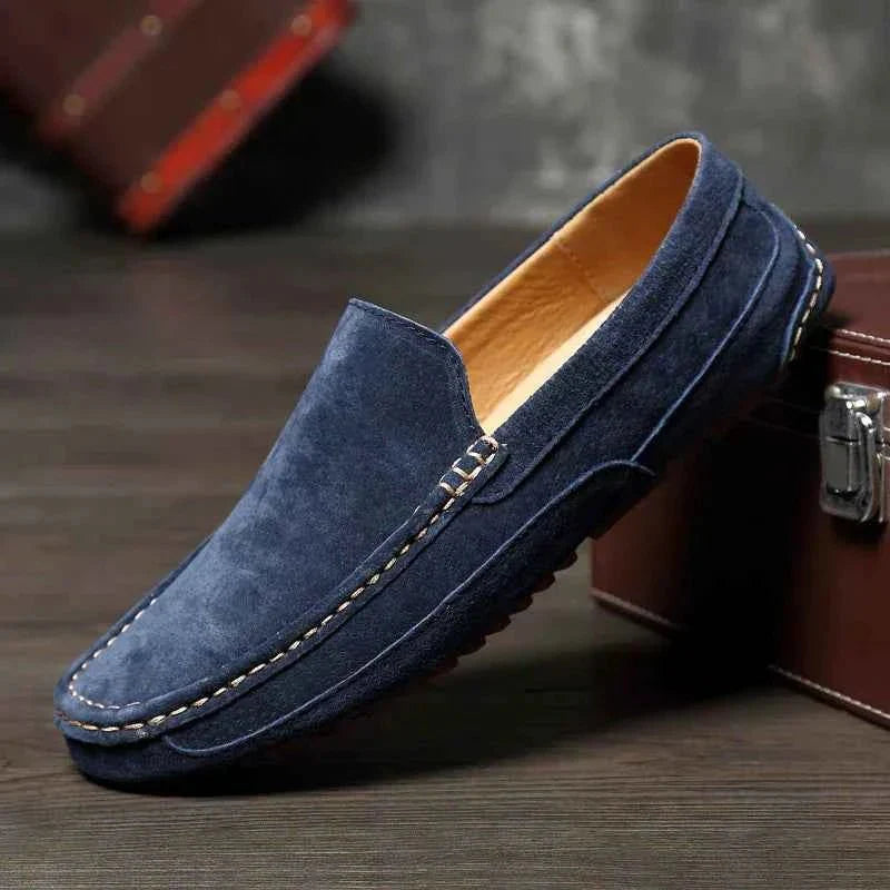 Mocassins confortables sans lacets pour hommes