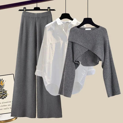 Ensemble trois pièces élégant pour femme