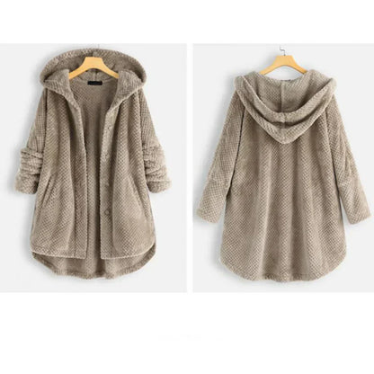Weiche Fleecejacke Gemütlich Stylish - IdealeKleiden