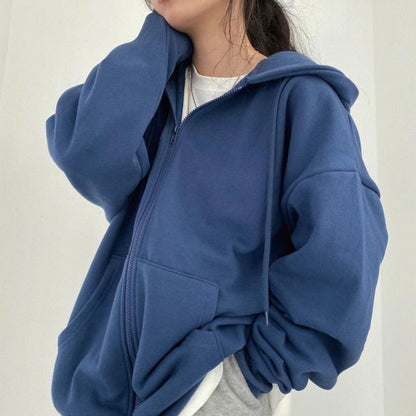 Sweat à capuche femme oversize confortable