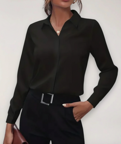 Chemisier Femme Bureau Moderne Boutonné