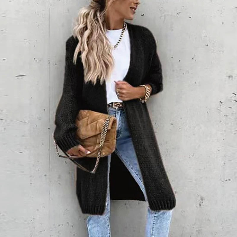 Cardigan femme Cachemire Chaud Automne