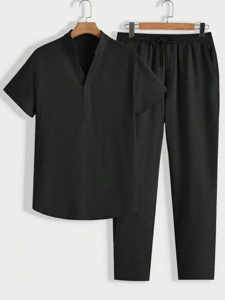 Ensemble de salon pour hommes - Polo confortable et pantalon