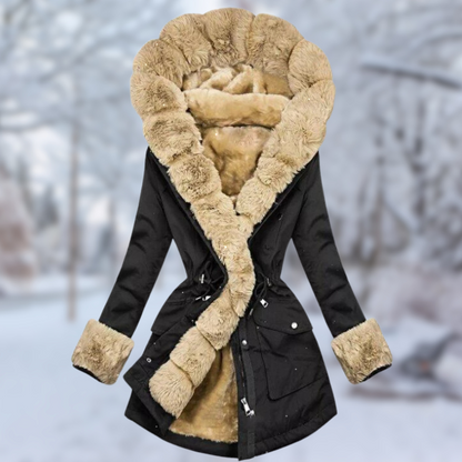 Manteau d'hiver élégant Doux et chaud