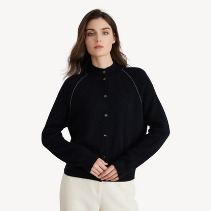 Cardigan confortable pour femme en coton doux
