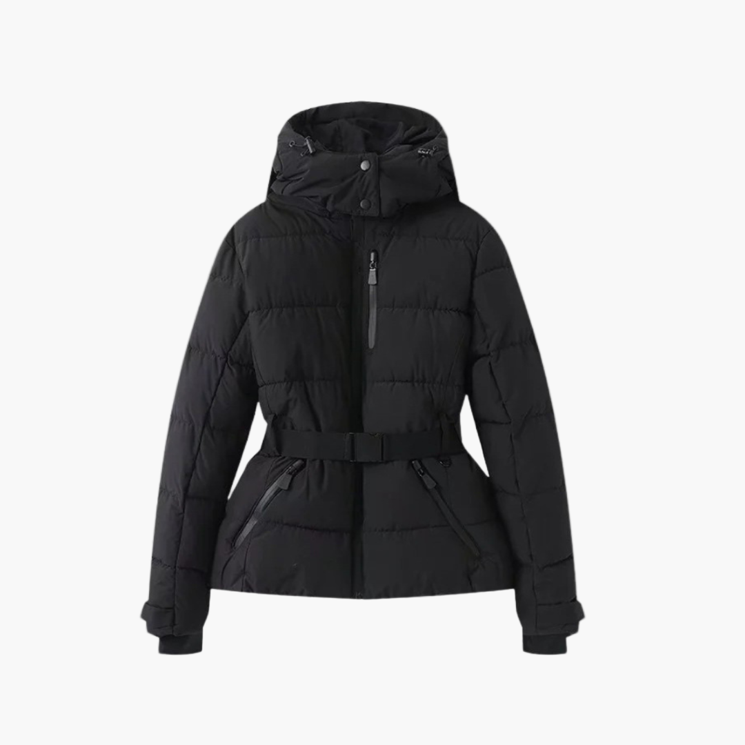 Doudoune matelassée élégante pour femme Veste d'hiver imperméable