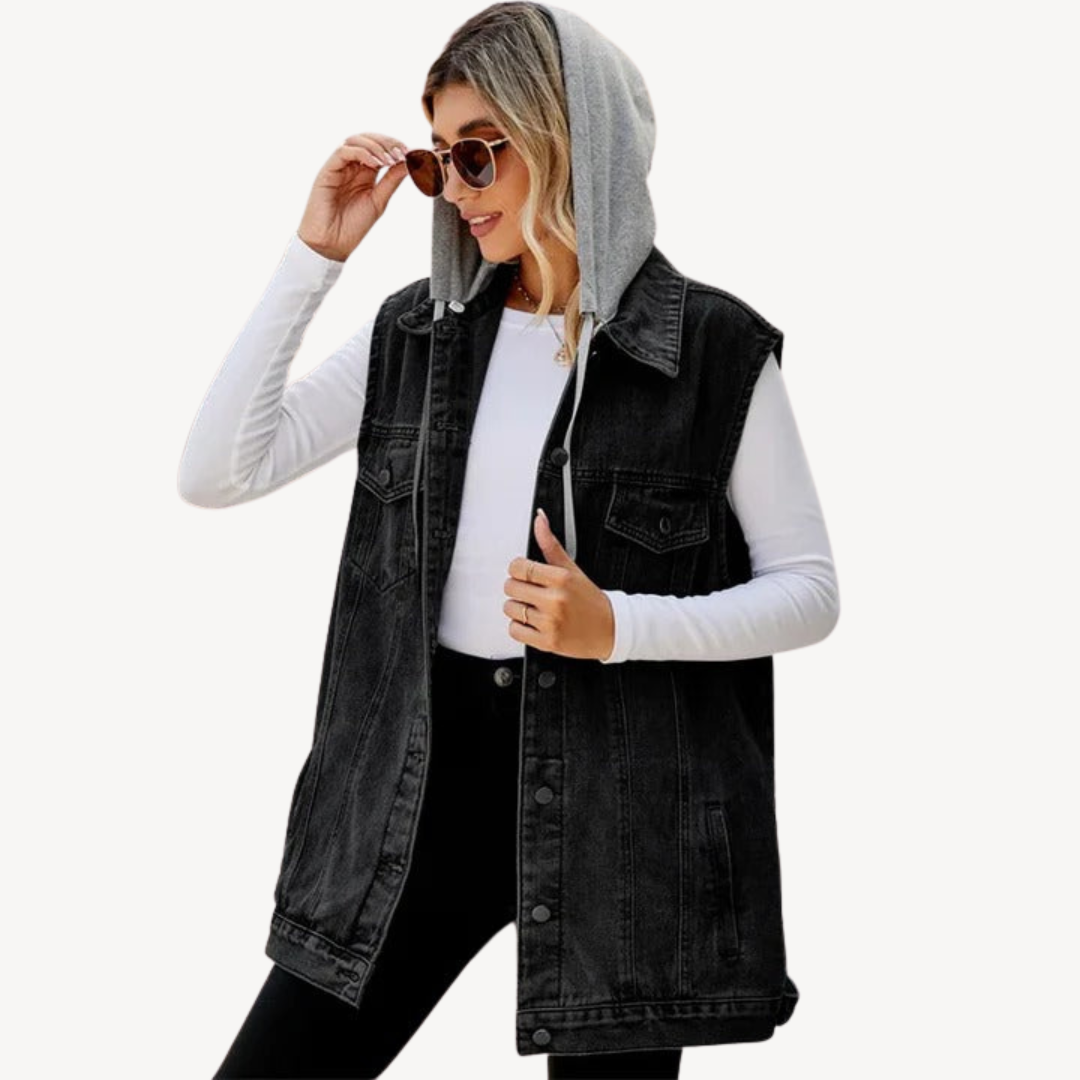 Veste en jean tendance pour femme