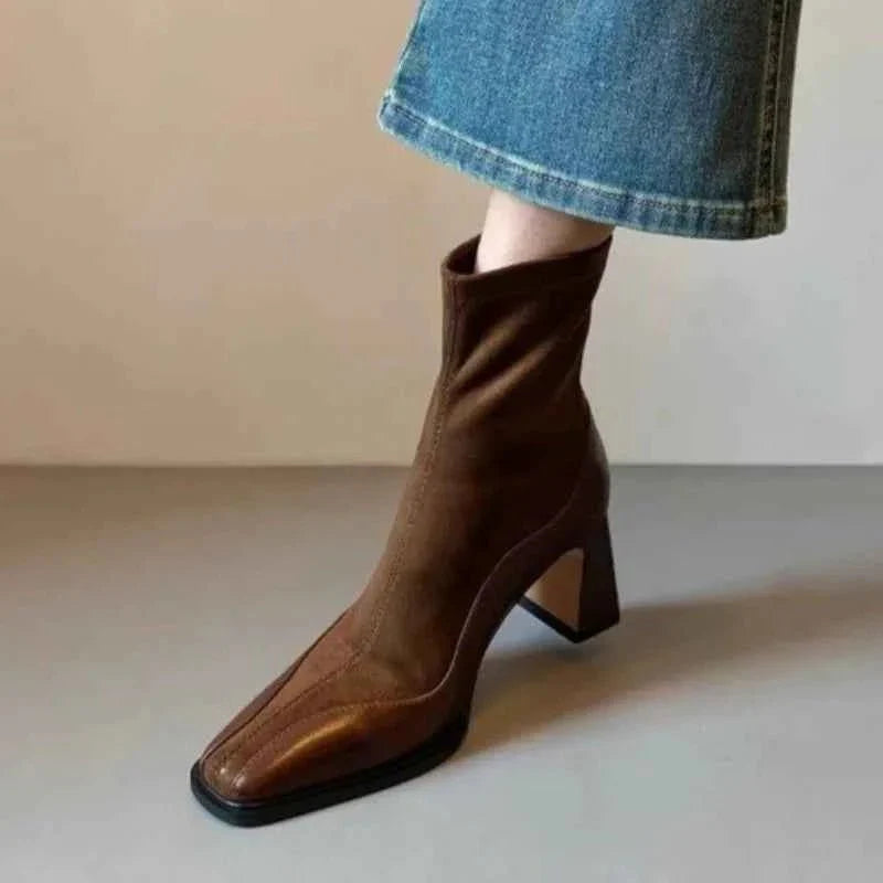 Bottines hauteur genou Étroit