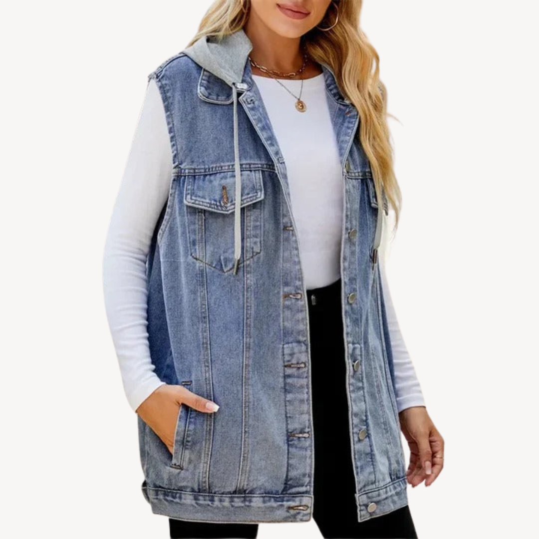 Veste en jean tendance pour femme