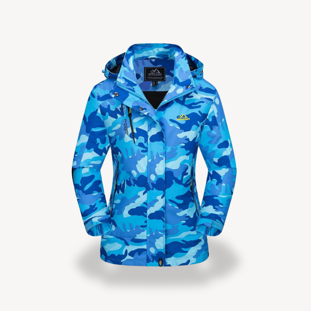 Veste de ski 3 en 1 imperméable pour femme